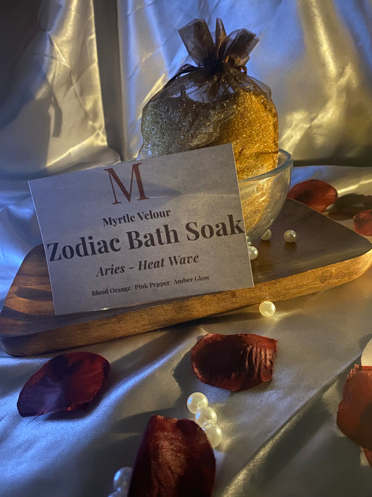 Zodiac Bath Soak- Aries Heat Wave